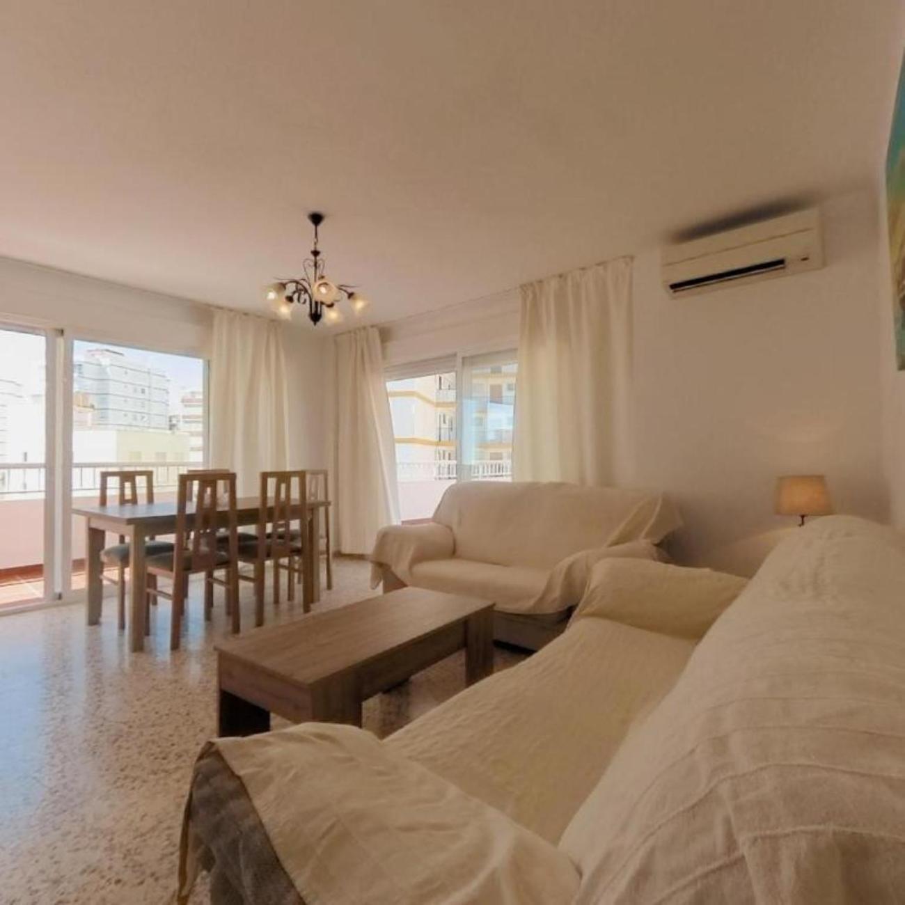 Ferienwohnung Apcostas - Torre Del Mar Playa Exterior foto